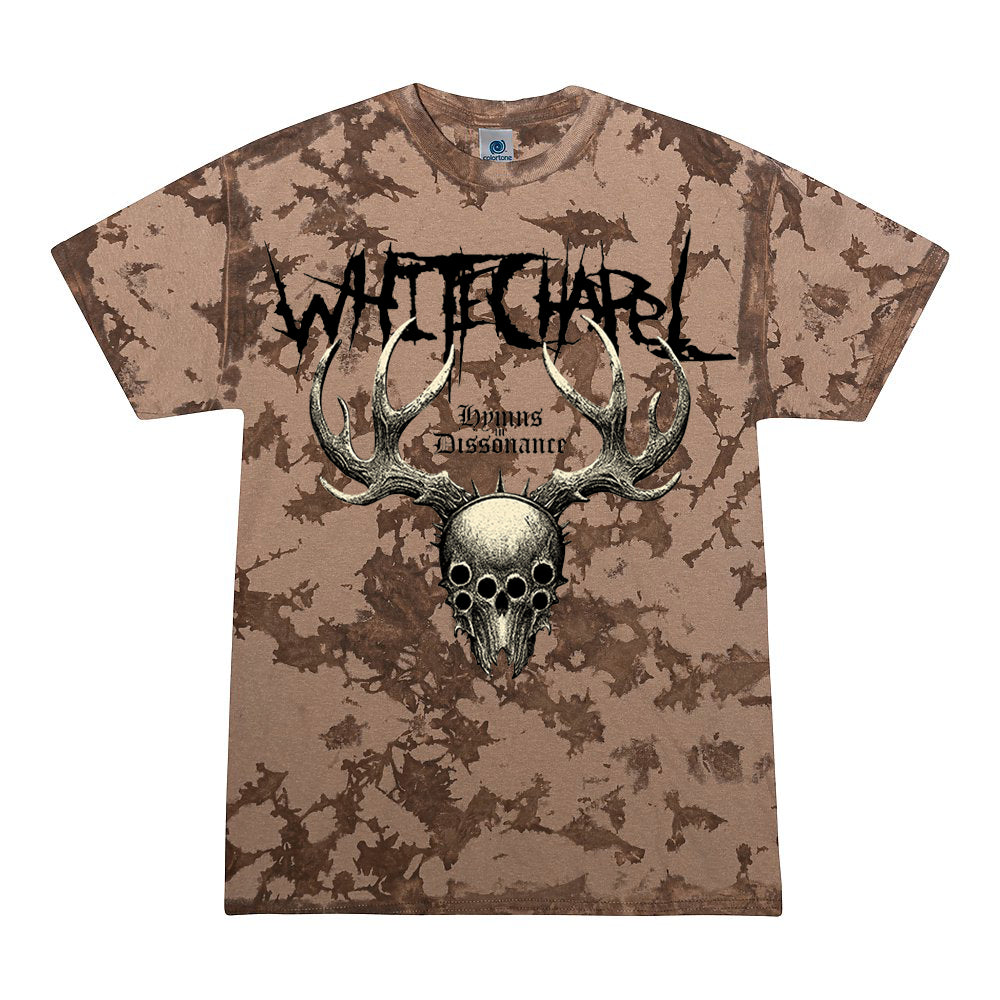 Dissonance Iced Brown Tie Dye T-Shirt