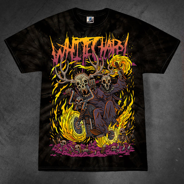 Bikers Spider Black T-Shirt