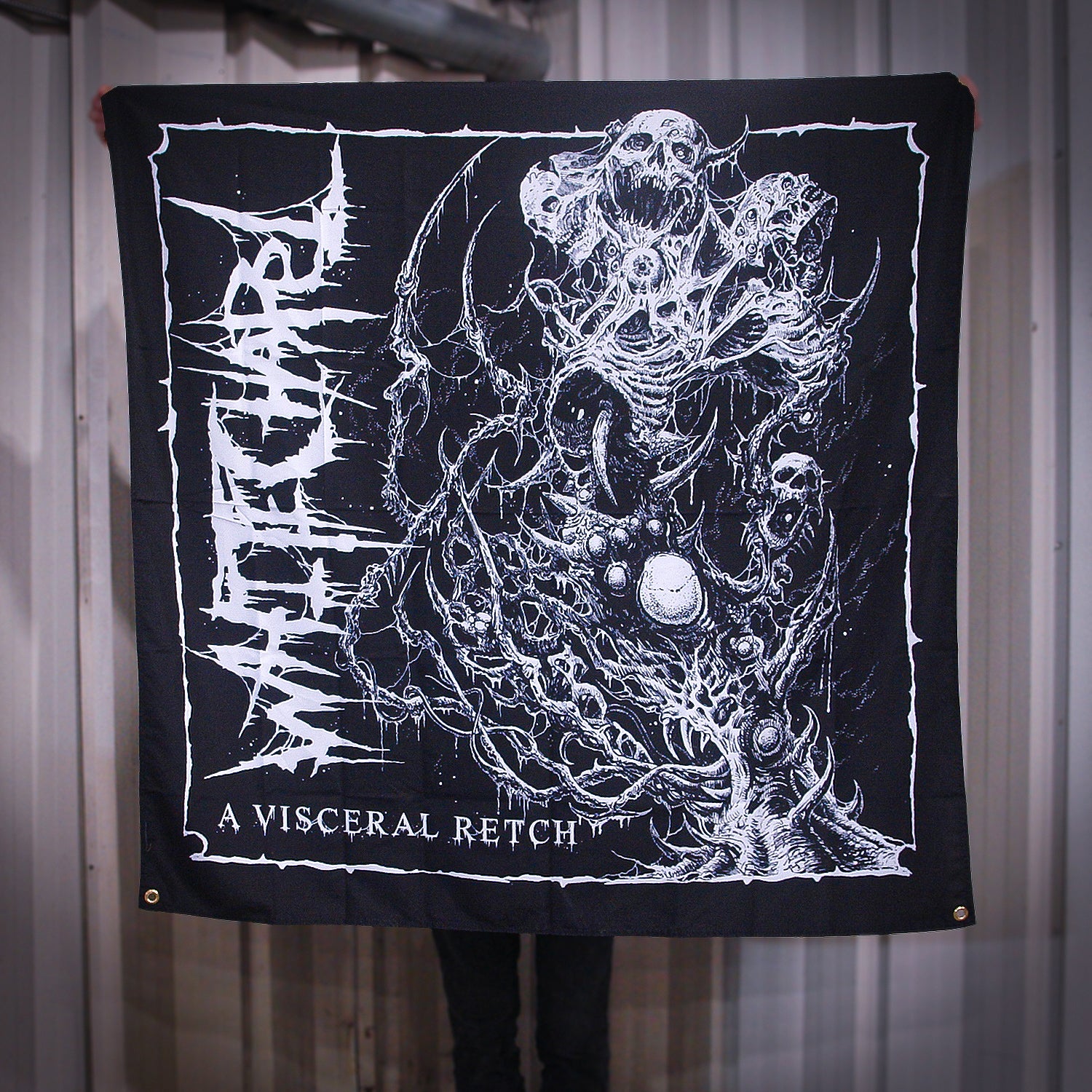 Whitechapel - A Visceral Retch Black - Wall Banner