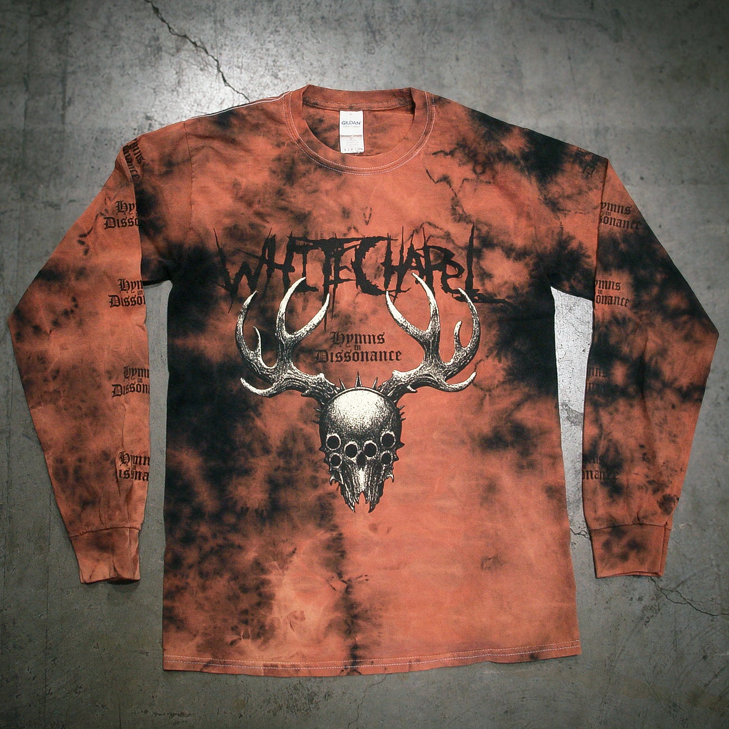 whitechapel Dissonance Bleach Dye Long Sleeve